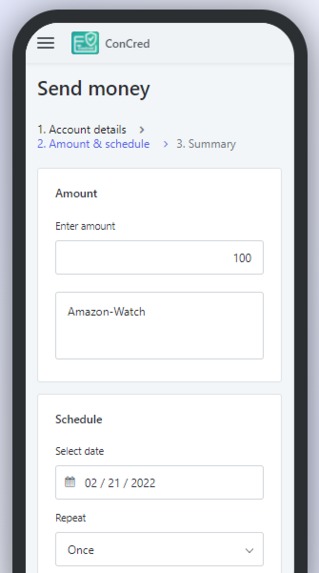 ConCred – screenshot 3