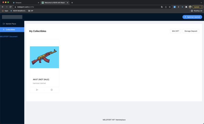 Meleport – screenshot 2