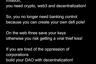 My song about web3, NFT, DAO and Near 