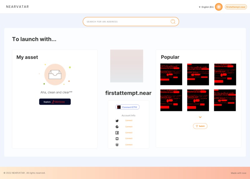 web3log.in-nearvatar – screenshot 2