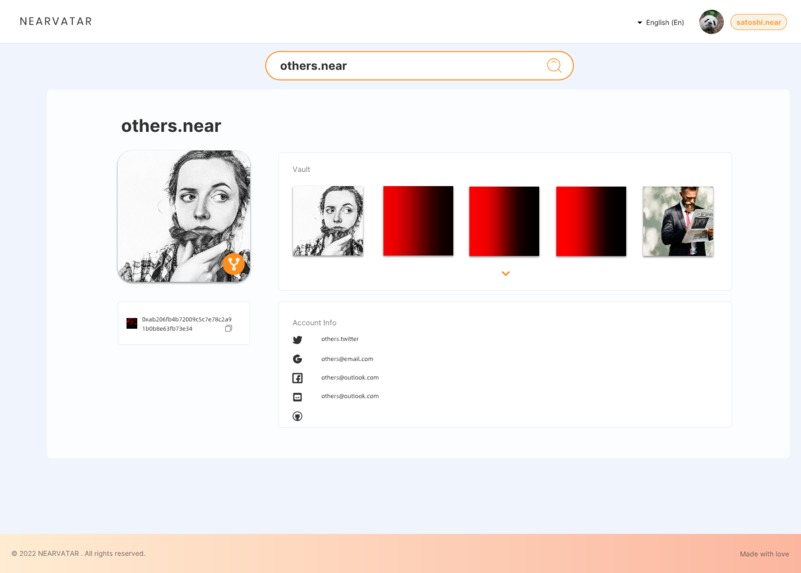 web3log.in-nearvatar – screenshot 4