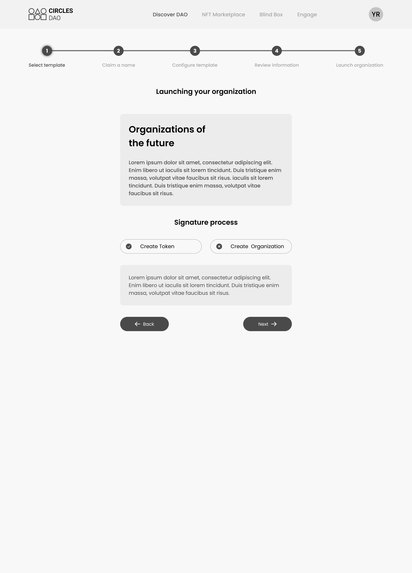Circles DAO – screenshot 3