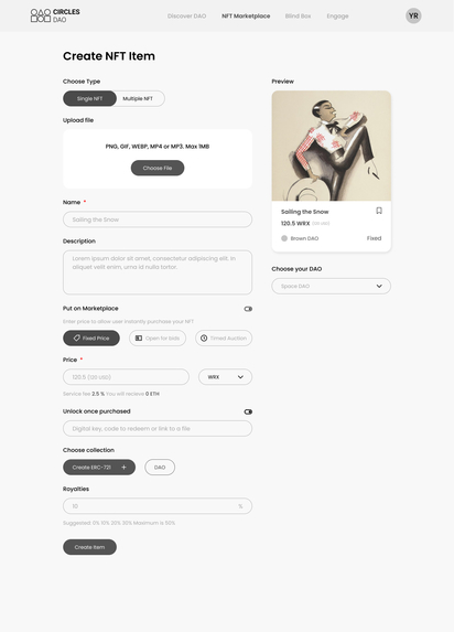 Circles DAO – screenshot 5