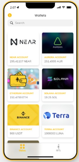 Enter NFT – screenshot 1