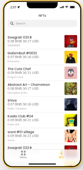 Enter NFT – screenshot 3