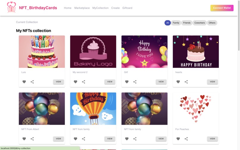 NFT Gift Cards – screenshot 1