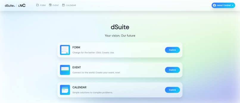 dSuite – screenshot 1