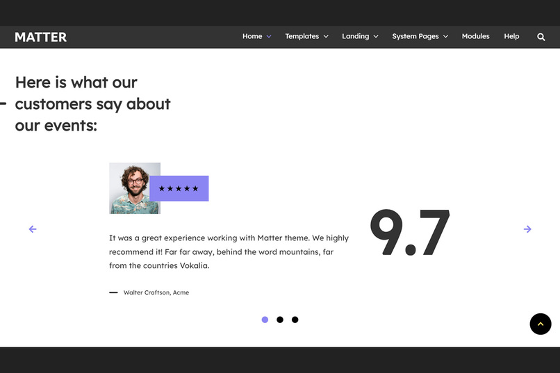 Matter - HubSpot Theme – screenshot 5