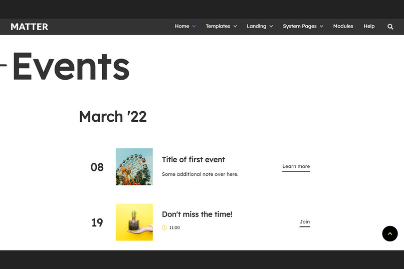 Matter - HubSpot Theme – screenshot 4
