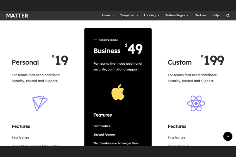 Matter - HubSpot Theme – screenshot 7