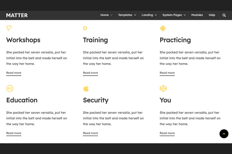 Matter - HubSpot Theme – screenshot 3