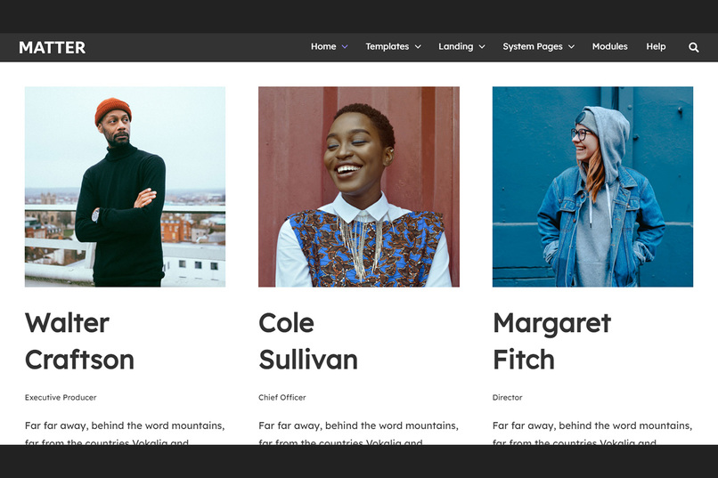 Matter - HubSpot Theme – screenshot 8
