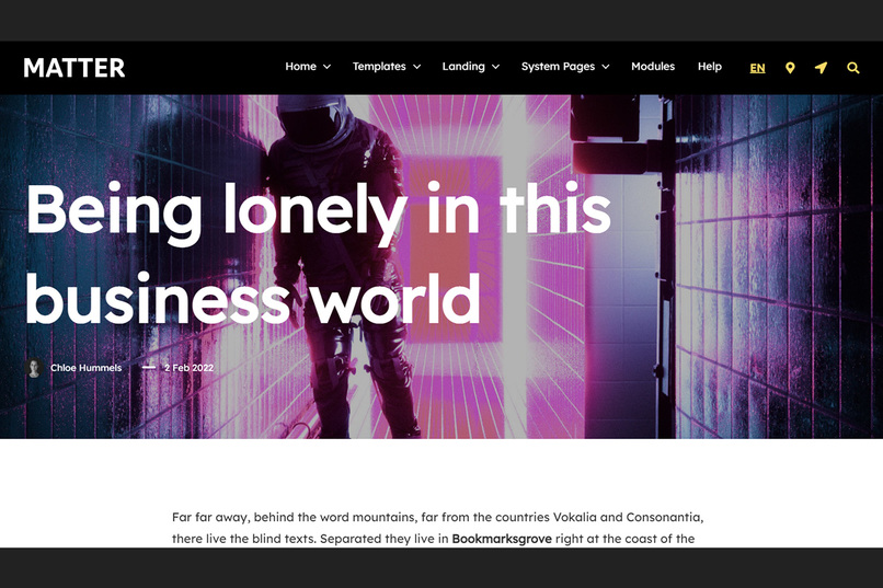 Matter - HubSpot Theme – screenshot 11