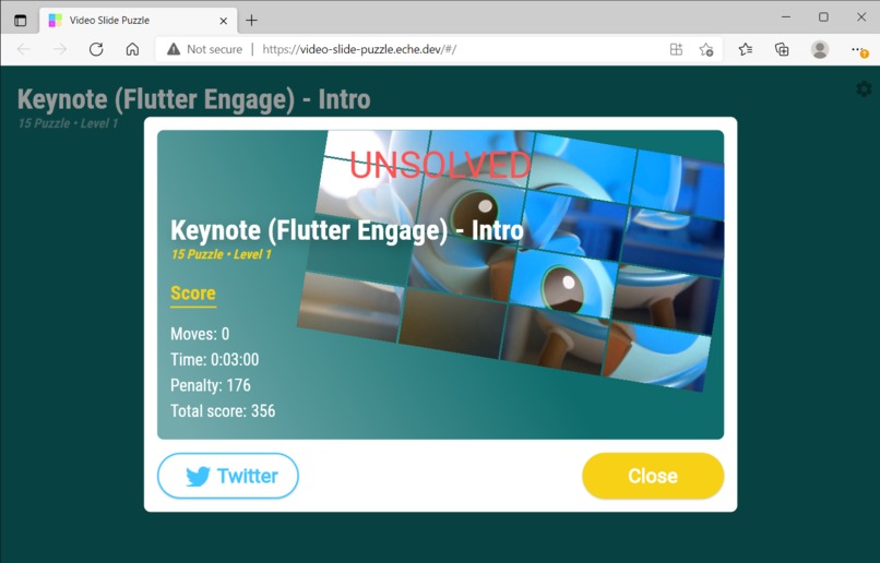 Video Slide Puzzle – screenshot 4