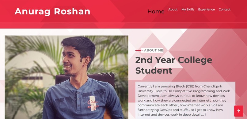 My Portfolio – screenshot 1