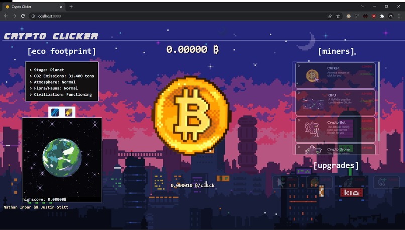Crypto Clicker – screenshot 1