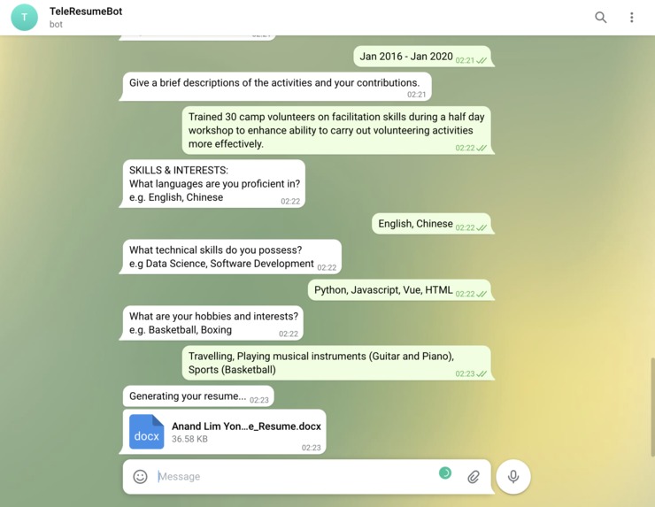 ByteResumes – screenshot 2