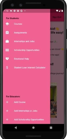 College-Aid – screenshot 1