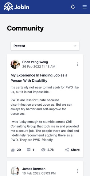 JobIn – screenshot 5