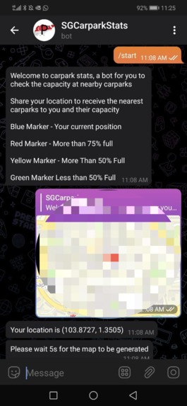 SGCarparkStats – screenshot 5