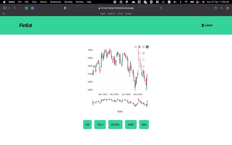 FinEd – screenshot 2