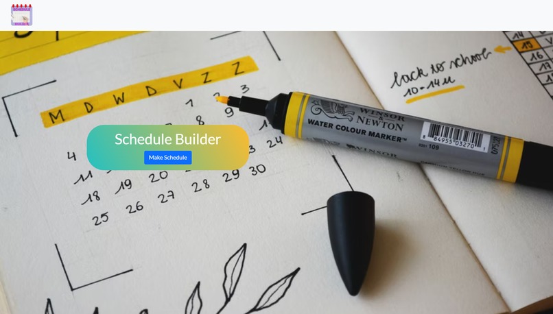 Schedule Builder – screenshot 1