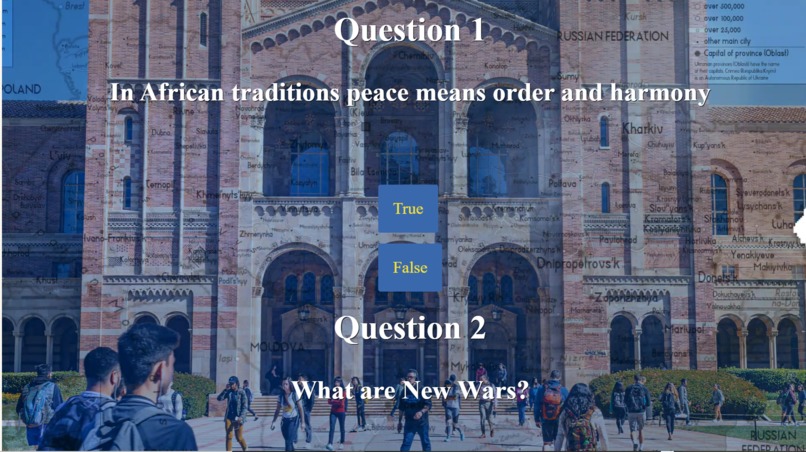 Anti-War Knowledge Contest – screenshot 1