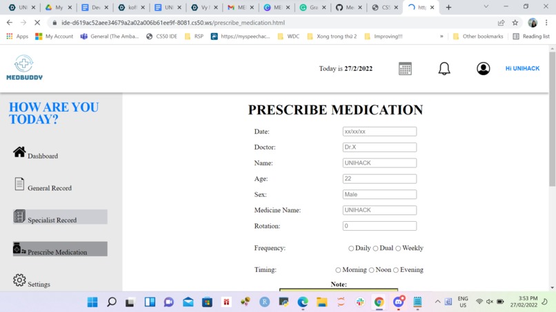 MEDBUDDY – screenshot 2