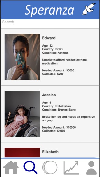 Speranza - Donation App – screenshot 1