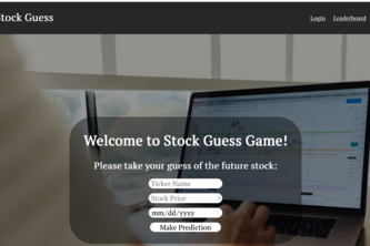 Stock Name for a Stocks Game
