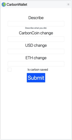CarbonWallet – screenshot 5