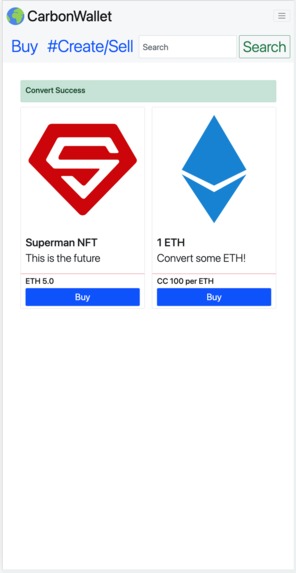 CarbonWallet – screenshot 6