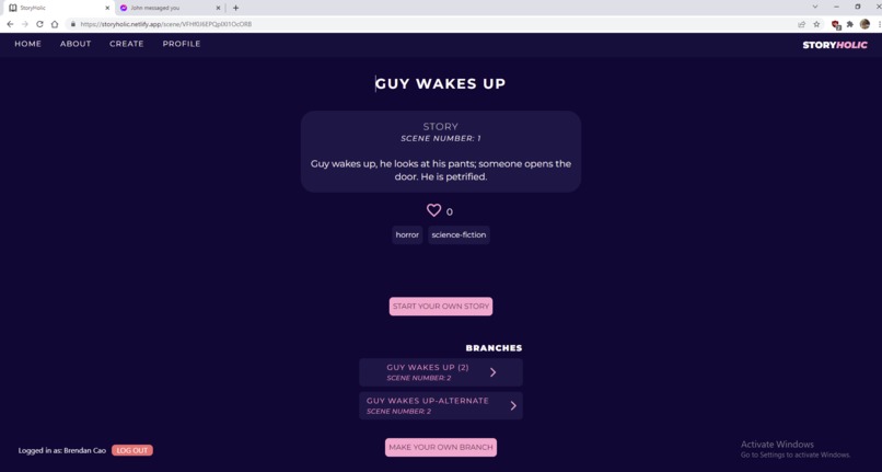 StoryHolic – screenshot 7