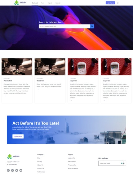 MedLabs – screenshot 1