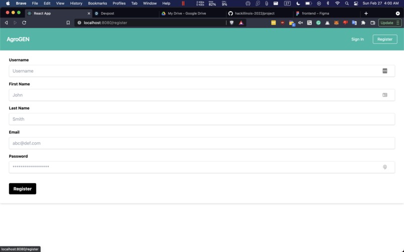 AgroGen: A Machine Learning Prediction Service For Farmers – screenshot 6