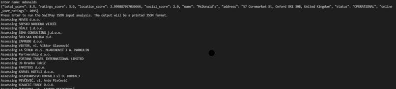 Business Information, Rating and Data – screenshot 1