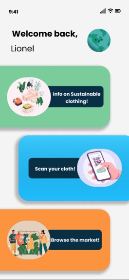ClothScan HackNYU – screenshot 1