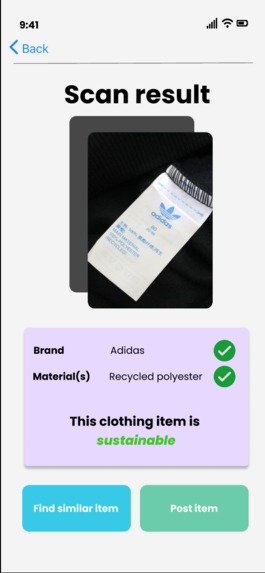 ClothScan HackNYU – screenshot 4