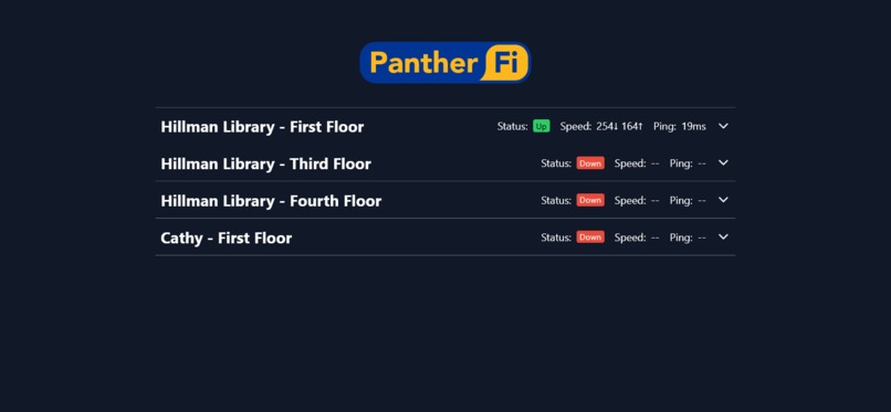 PantherFi – screenshot 1
