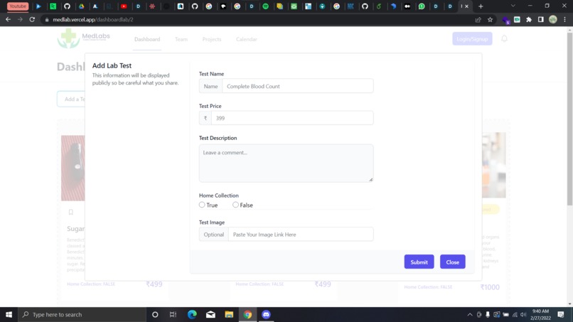 MedLabs – screenshot 3