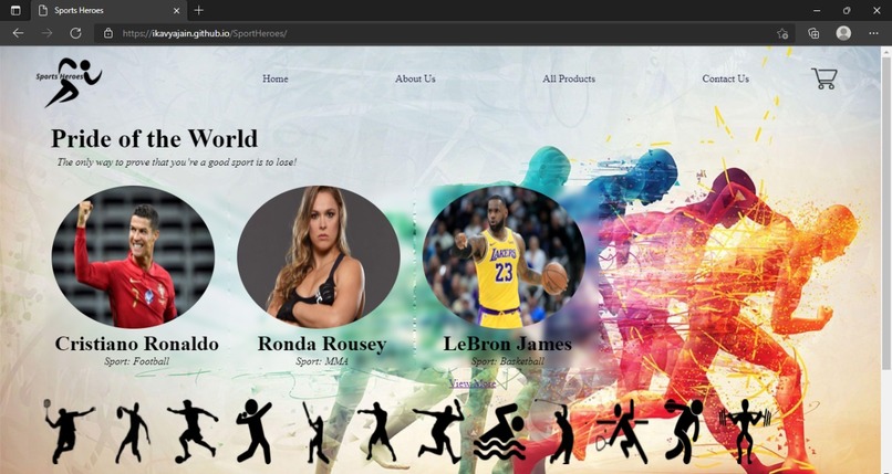 SportsHeroes – screenshot 1