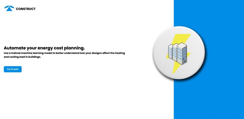 Construct: An Energy Efficiency Estimation Platform – screenshot 1