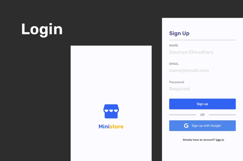Ministore - Build your store under 5 mins! – screenshot 2