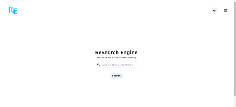 ReSearch-Engine – screenshot 2