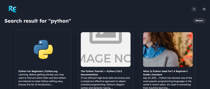 ReSearch-Engine – screenshot 5