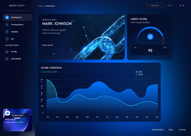 Block Score - Credit Score App – screenshot 1