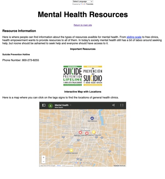 Health Empowerment – screenshot 3