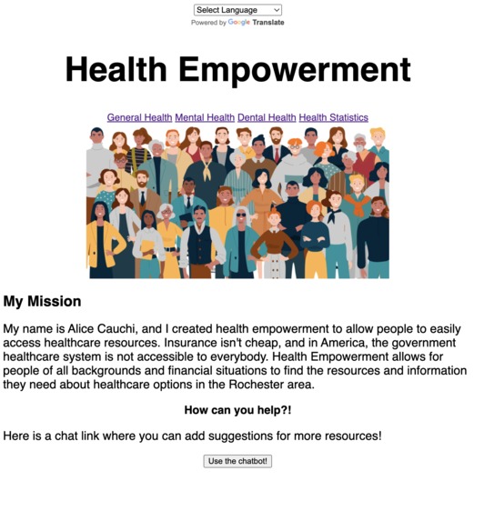 Health Empowerment – screenshot 1