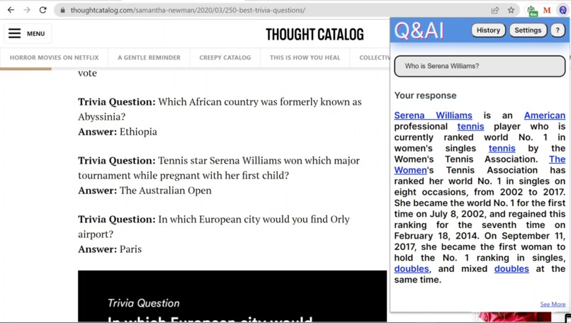 Q&AI – screenshot 5