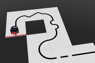 simulated PID vs Zig-Zag line tracing